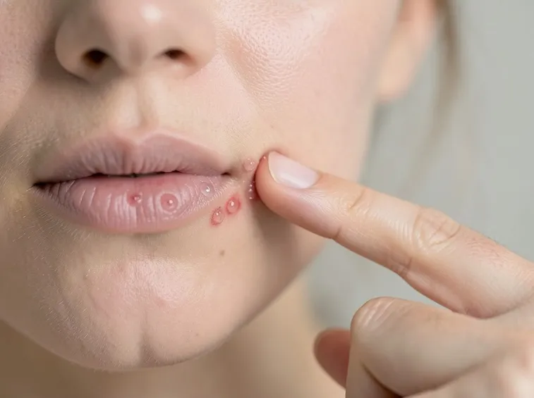 herpes labiale