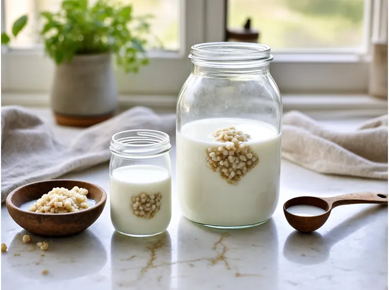 Preparare il kefir di latte e d'acqua: dosi, tempi e temperatura