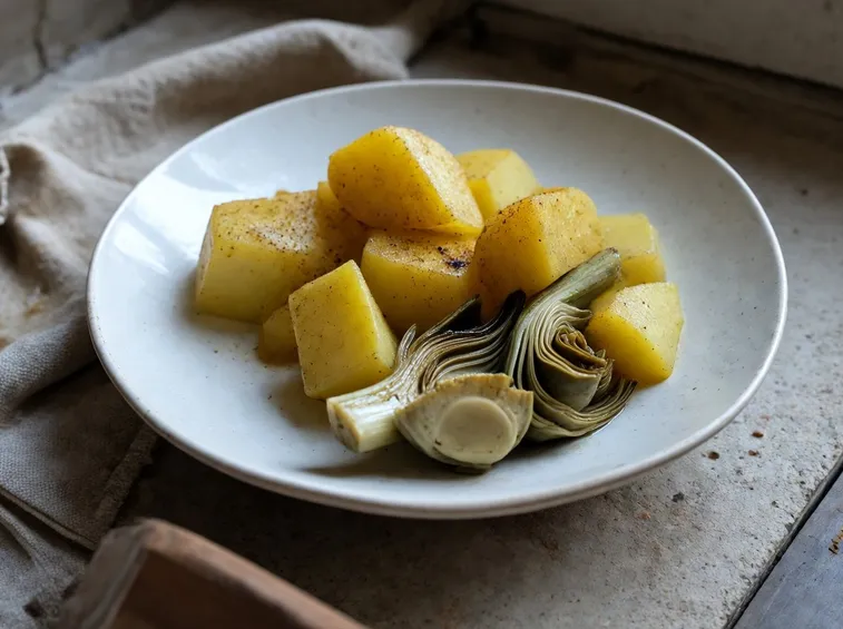 Carciofi e patate