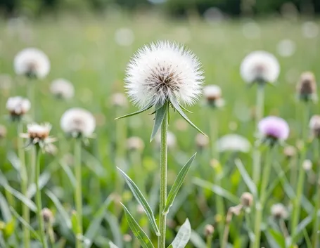 Pianta e fiore della Barba di becco