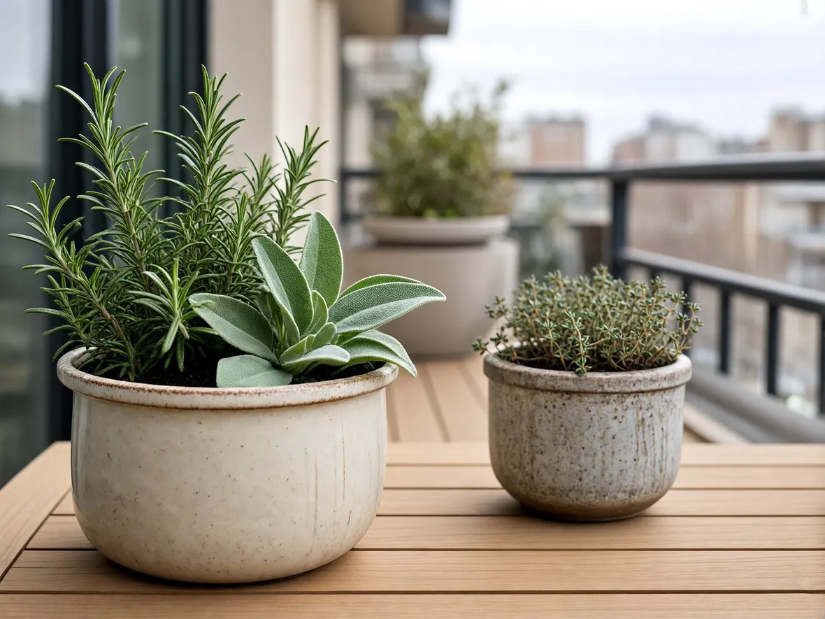 Quali aromatiche in vaso temono il gelo e quali lo sopportano