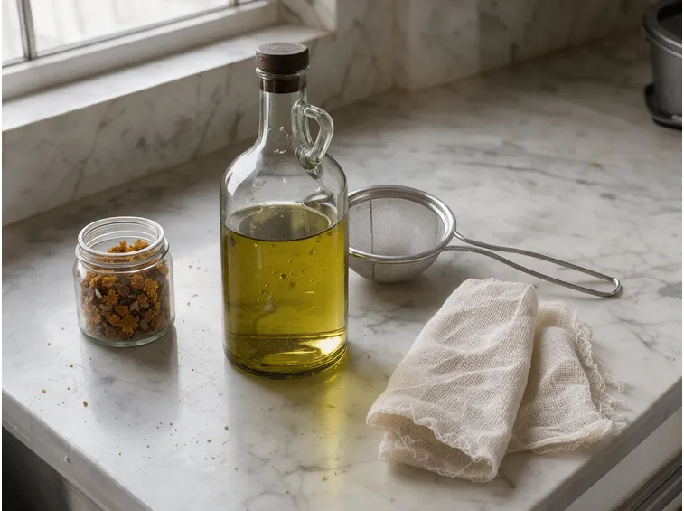 Che cos'è un oleolito e come scegliere olio e pianta nei mesi freddi