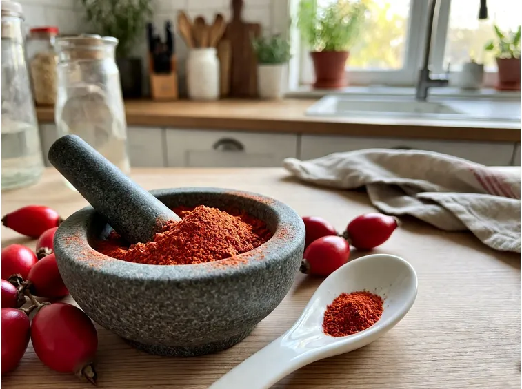 Cos'è la polvere di rosa canina e come riconoscere quella buona