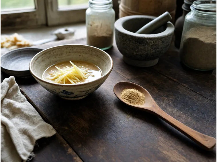 In cucina: dove rende meglio la radice fresca e dove la polvere