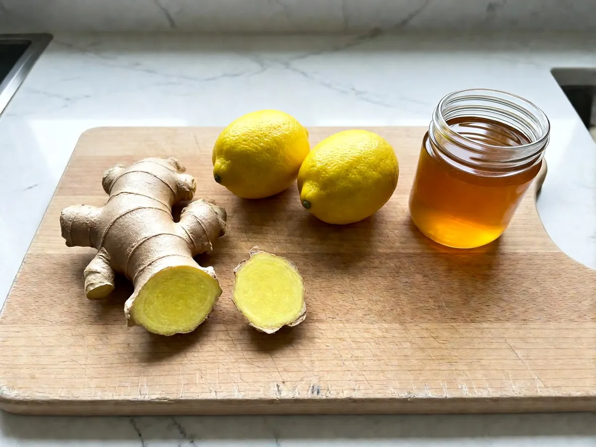 Gli ingredienti giusti: zenzero fresco, limoni non trattati e dolcificante