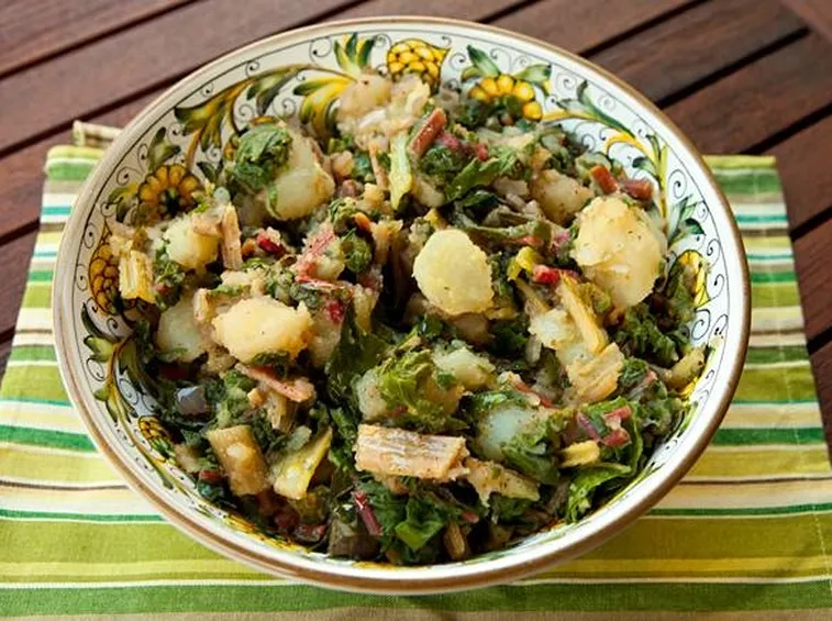 Bietole e patate
