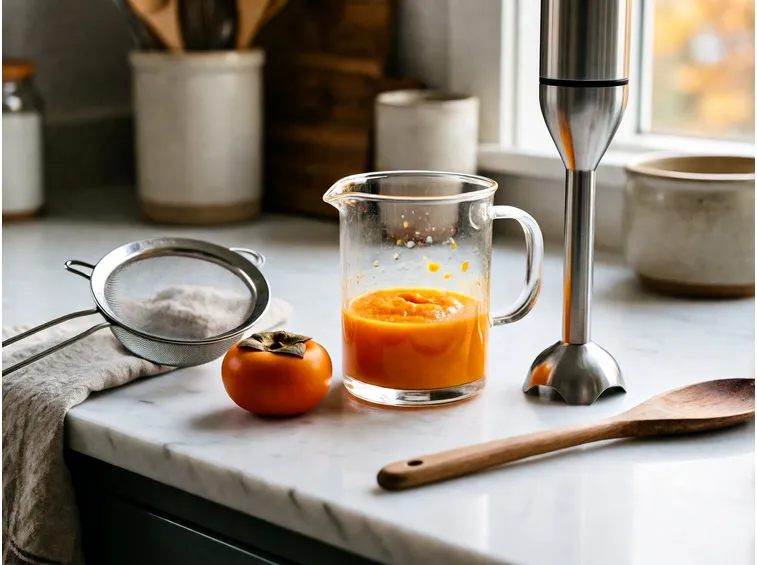 Come si prepara: frullare, setacciare e cuocere pochi minuti