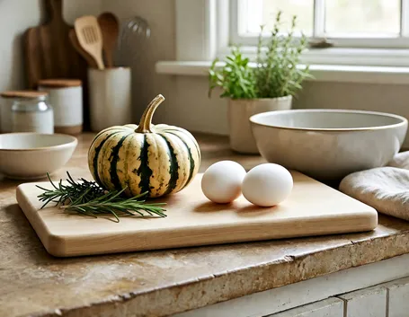 Quale zucca scegliere e come preparare rosmarino e uova