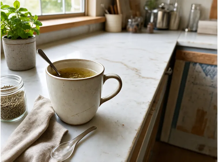 Tisane e piante digestive dopo una scorpacciata di castagne