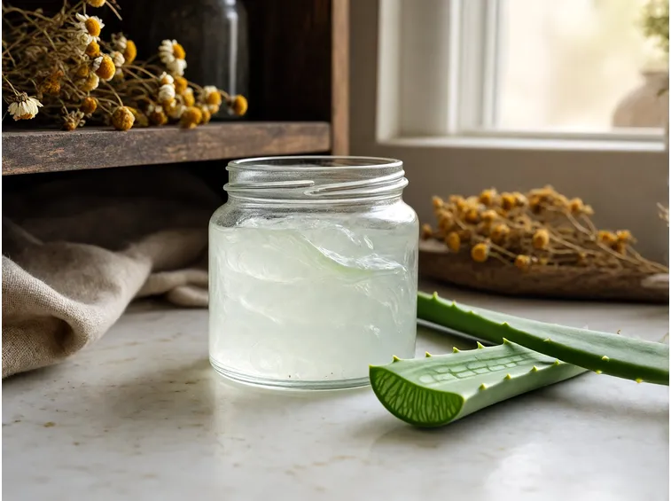 Aloe vera e infusi lenitivi per calmare il prurito